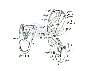 ORBIT 50 drawing FR PLATE / INNER PROTECTOR / INDICATORS