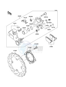 NINJA_ZX-10R_ABS ZX1000KEF FR XX (EU ME A(FRICA) drawing Rear Brake