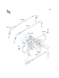 VN 1600 B [VULCAN 1600 MEAN STREAK] (B6F-B8FA) B7FA drawing CABLES