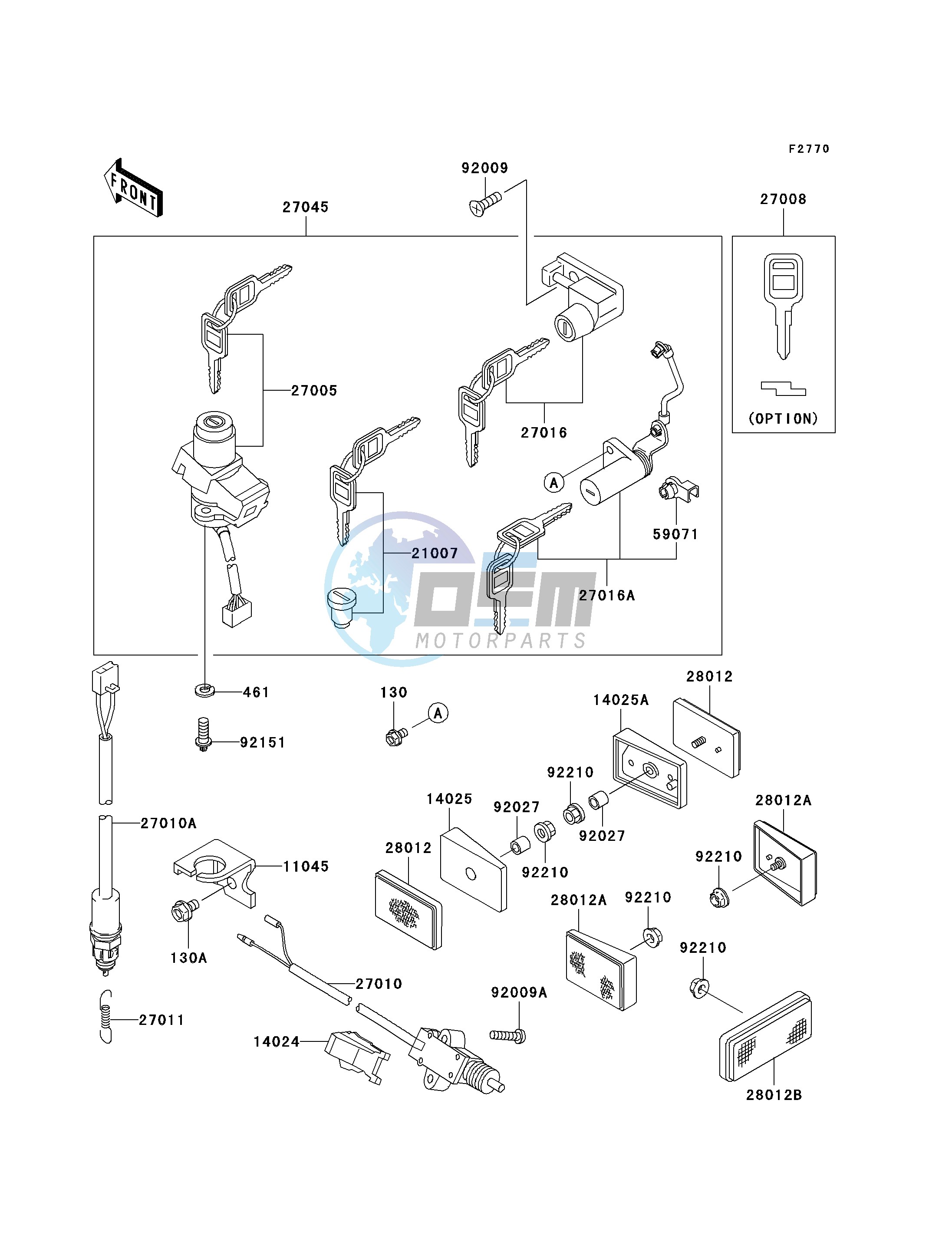 IGNITION SWITCH_LOCKS_REFLECTORS