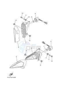 YFM700R YFM700RSE RAPTOR 700 SPECIAL EDITION (1VSE 1VSF) drawing HEADLIGHT