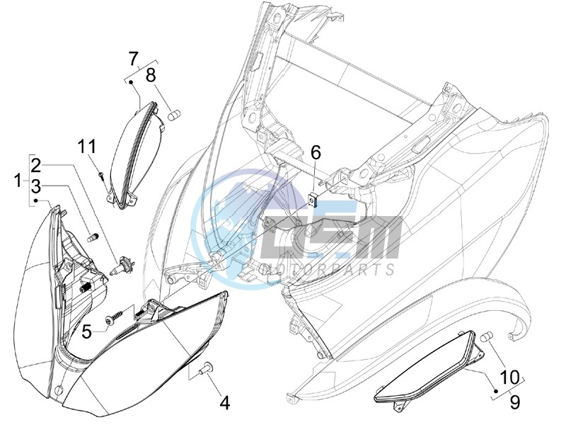 Head lamp - Turn signal lamps