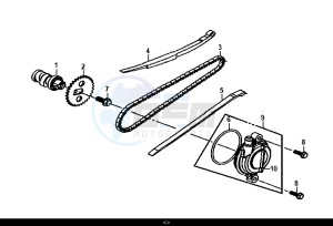 JET 14 (25 KM/H) (XC05W1-NL) (E4) (L8-M0) drawing CAM SHAFT-CYL. HEAD L. SIDE COVER