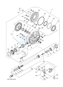 XT1200ZE SUPER TENERE ABS (2KBC) drawing DRIVE SHAFT