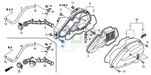 NPS50 drawing AIR CLEANER (NPS505/6/8)