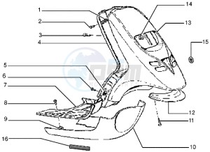 storm 50 drawing Front shield-Footboard-Spoiler