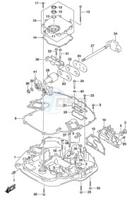 DF 250 drawing Engine Holder