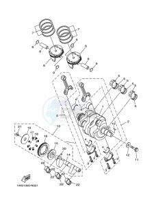 MT-07 MTN690-U (BHH3) drawing CRANKSHAFT & PISTON