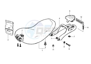 SKIPPER 4T 125-150 drawing Saddle