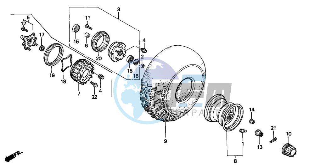 FRONT WHEEL