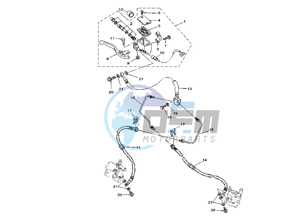 FRONT MASTER CYLINDER