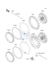 KX 80 W [KX80] (W1-W3) [KX80] drawing WHEELS_TIRES