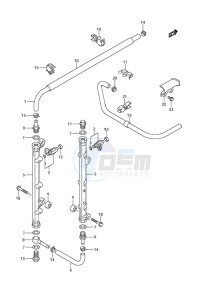 DF 250 drawing Fuel Injector