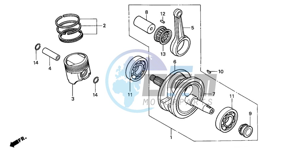 CRANKSHAFT/PISTON