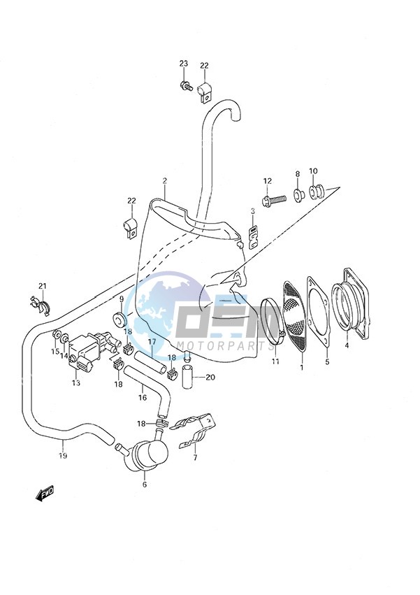 Silencer S/N 681712 to 68XXXX