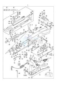 DF 115A drawing Tiller Handle