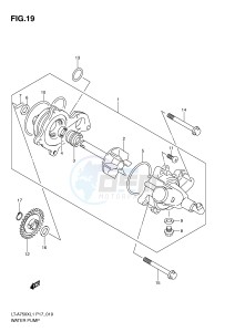 LT-A750X (P17) drawing WATER PUMP