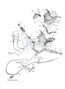 CZD300-A XMAX 300 (BY35) drawing STARTER