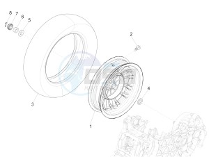 SPRINT 125 4T 3V IGET ABS E4 (EMEA) drawing Rear wheel