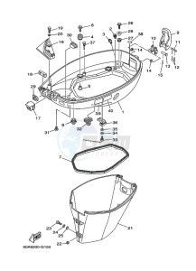 F50D drawing BOTTOM-COWLING