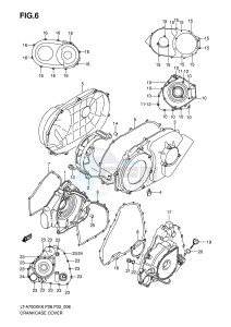 LT-A700X (P28-P33) drawing CRANKCASE COVER