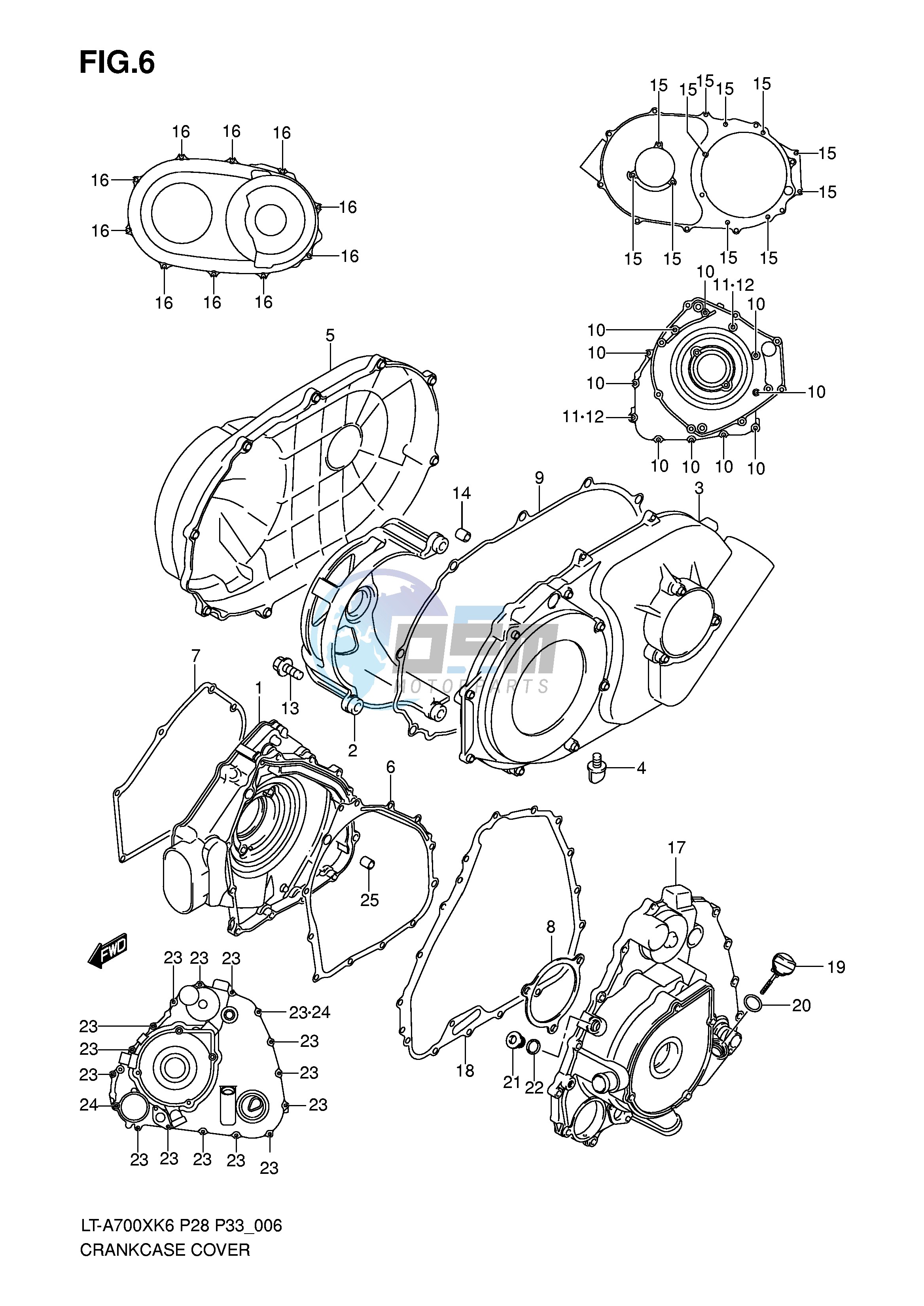 CRANKCASE COVER