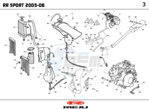 RR-50-SPORT-BLACK drawing HOSE CONNEXIONS TANKS