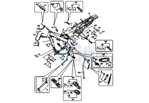 XT X 125 drawing FRAME