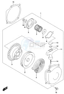 LT-Z90 drawing RECOIL STARTER