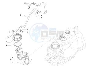 MP3 500 LT E4 Sport - Business (EMEA) drawing Supply system