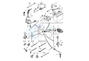 XG TRICKER 250 drawing BATTERY