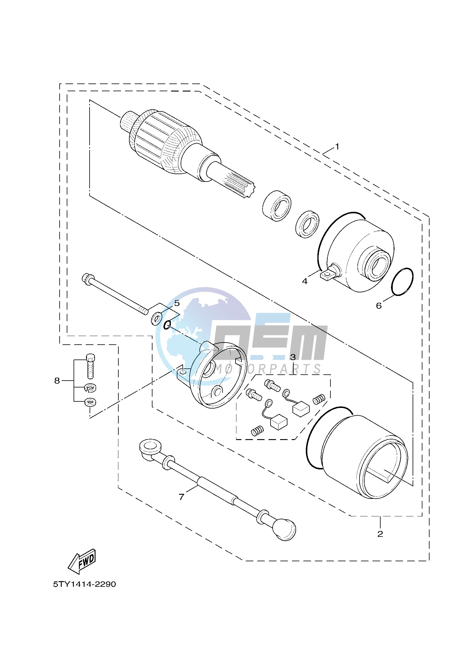 STARTING MOTOR