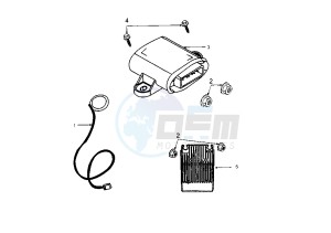 ELYSTAR - 125 cc drawing ELECTRONIC ANTITHEFT