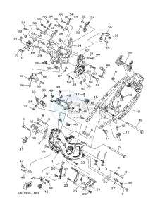 XP500 T-MAX 530 (59CF) drawing FRAME