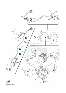 MT-03 MTN320-A (BEV5) drawing ELECTRICAL 3