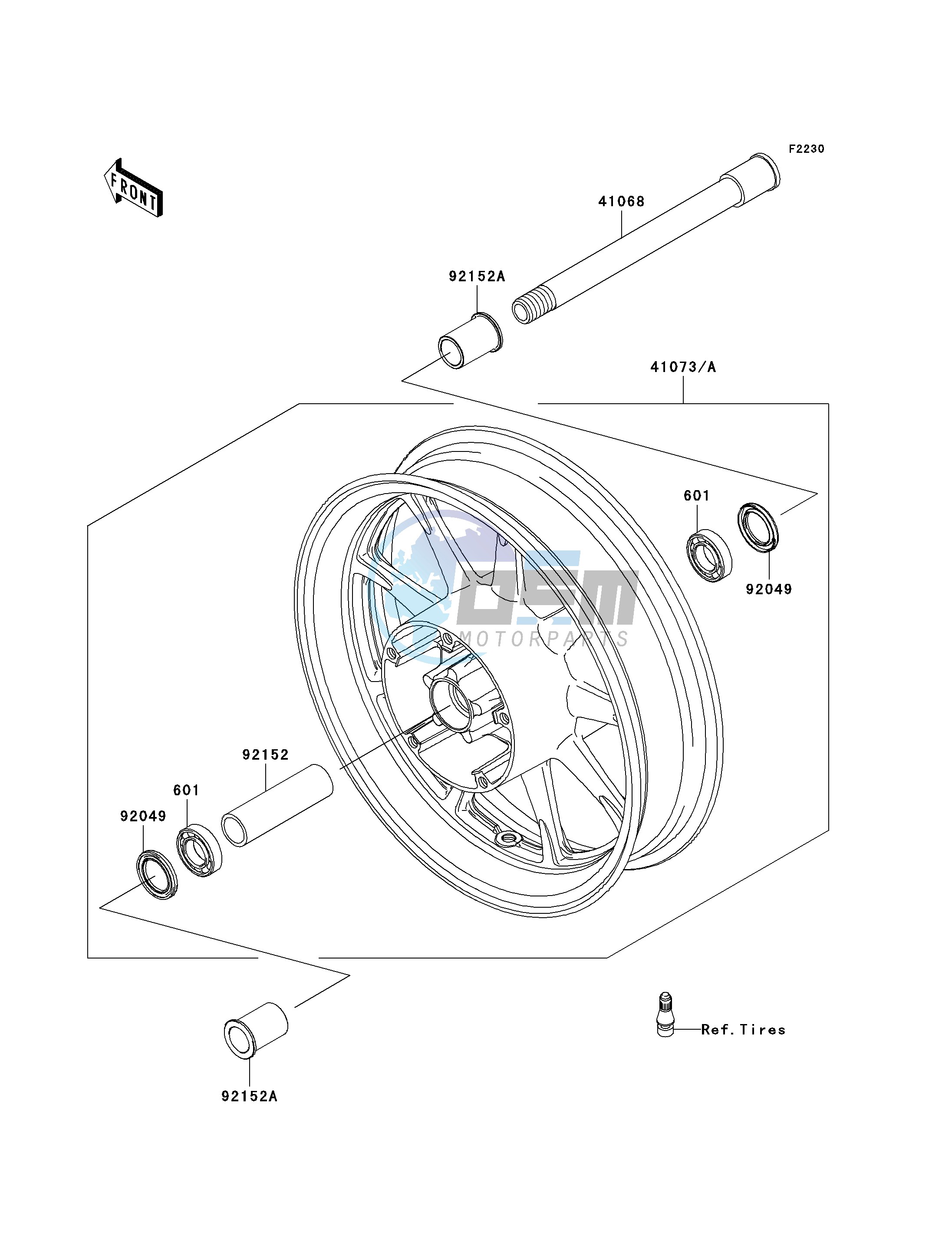 FRONT WHEEL