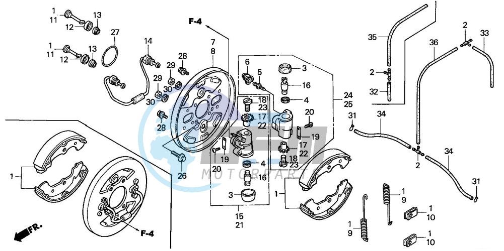 FRONT BRAKE PANEL