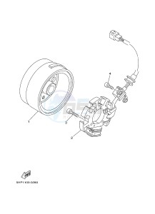 TT-R125 TT-R125LW (19CR) drawing GENERATOR