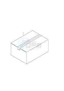 DF 25 V-Twin drawing Remocon Parts Set