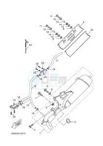 CW50 BOOSTER (5WWR) drawing EXHAUST