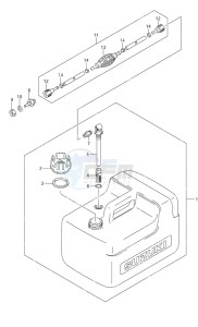 DF 9.9 drawing Fuel Tank