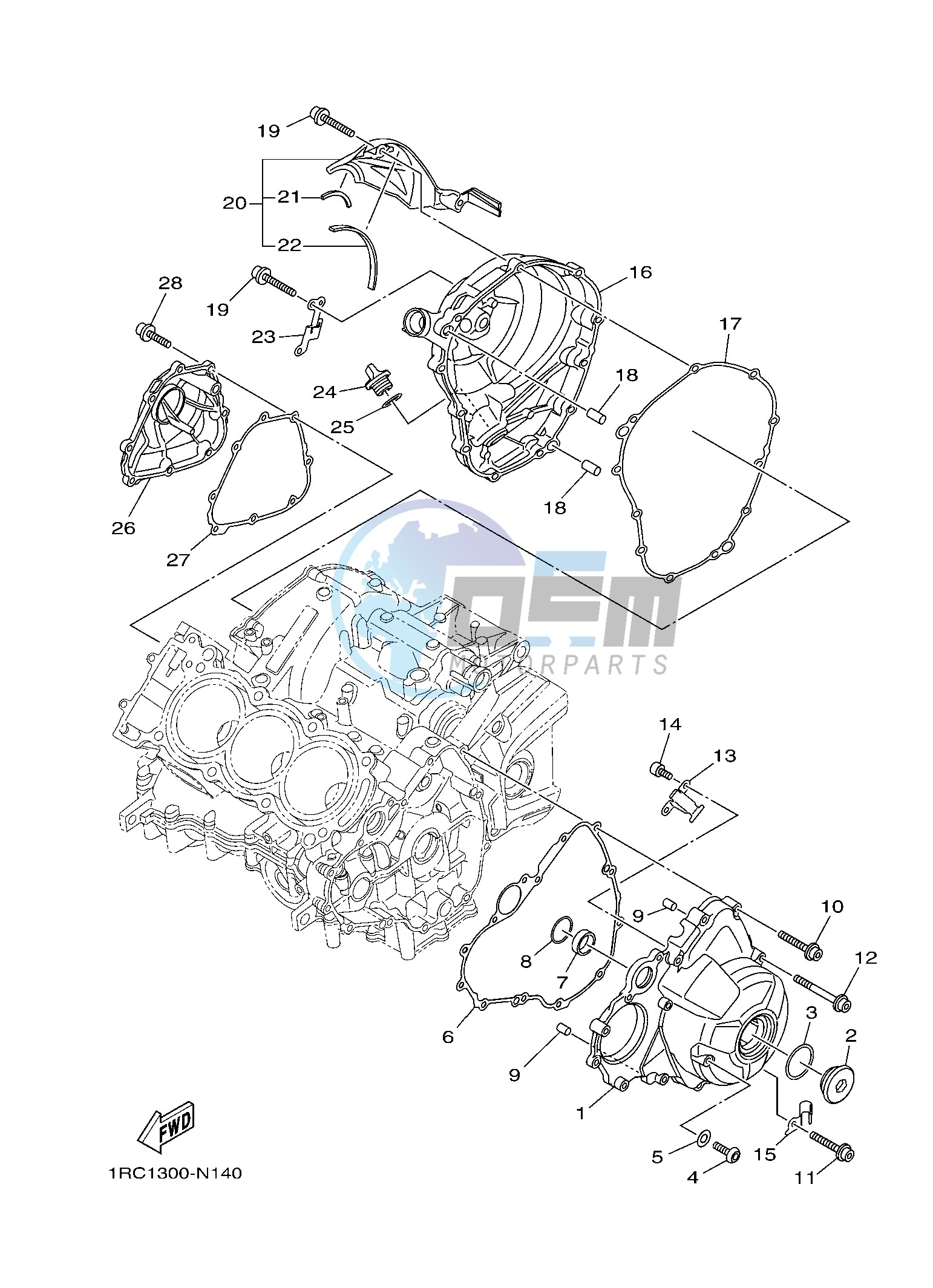 CRANKCASE COVER 1