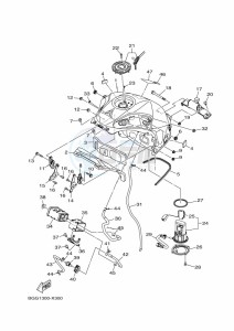 MT-10 SP MTN1000D (BGG1) drawing FUEL TANK