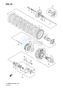 VL1500 (E3-E28) drawing CLUTCH