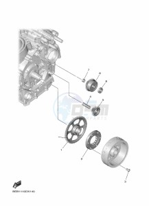 YZF690 YZF-R7 (BEB4) drawing STARTER