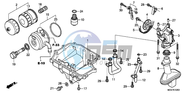 OIL PAN/ OIL PUMP