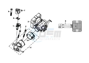 SYMPHONY ST 125 EURO4 L7 drawing ECU UNIT