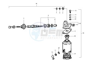 PX 125-150-200 drawing Starting motor