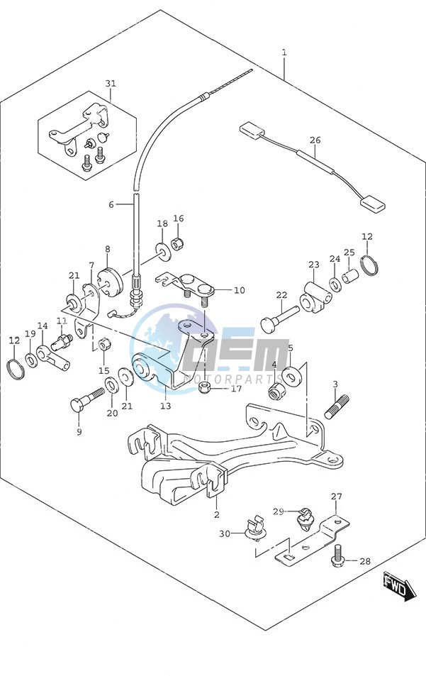 Remocon Parts Set