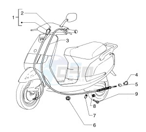 Sfera 125cc drawing Transmissions